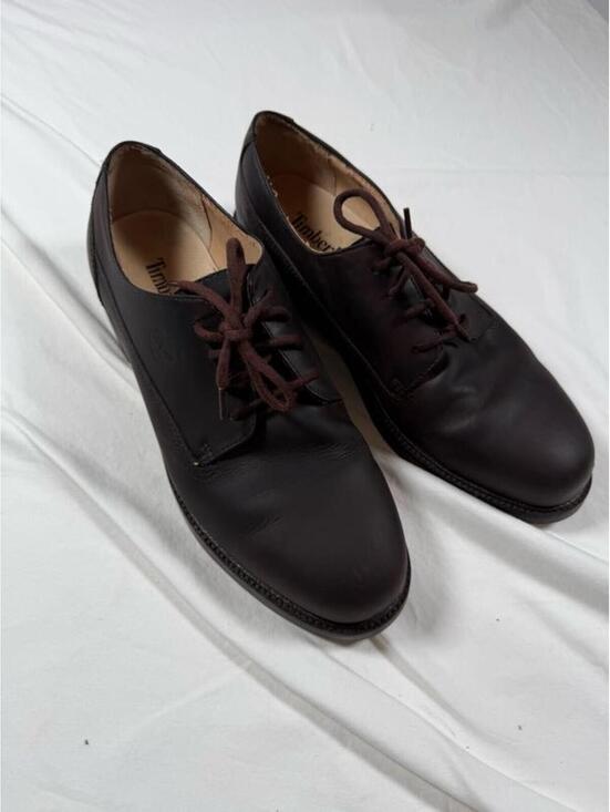Timberland Classic Brown Leather Lace-Up Shoes Size 10.5 main image 7